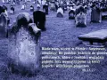 Cmentarz z nagrobkami, przypominający groby pobielane, o których mówił faryzeusz.