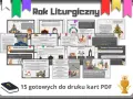 Pierwszy dzień tygodnia to niedziela, początek roku liturgicznego. Obraz przedstawia jego strukturę i znaczenie.