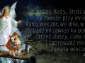 Anioł stróż dziecka prowadzi je przez most. Modlitwa do anioła stróża dziecka.