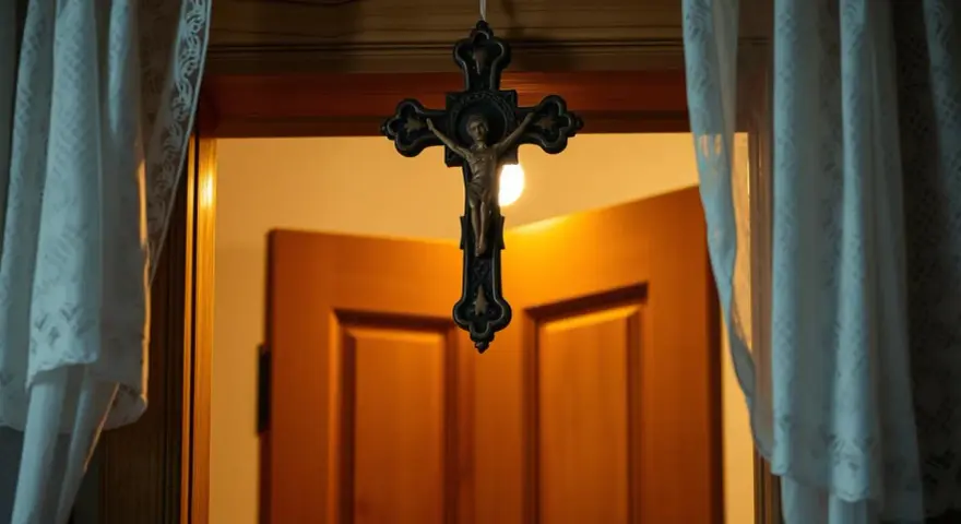 Krzyż nad drzwiami: symbolika, tradycja i praktyczny poradnik