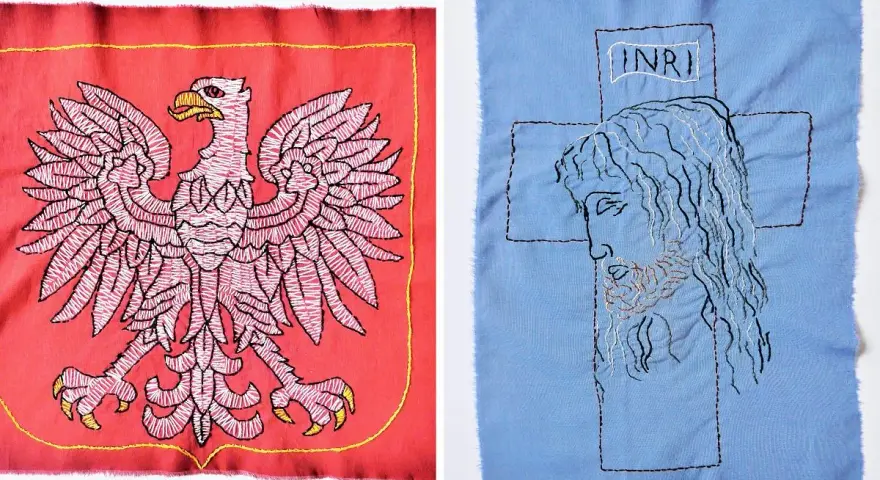 Biało-Niebieska Flaga w Kościele: Poznaj Jej Symbolikę i Znaczenie